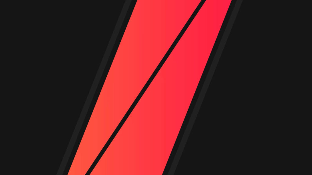Peach & Black Vector Wallpaper: Minimalist Modern Design Background