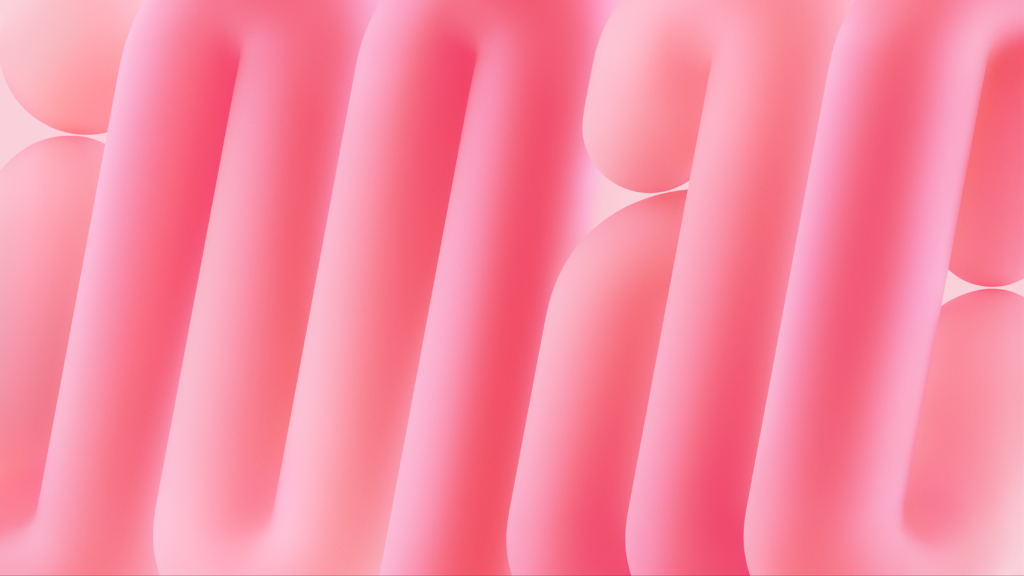 Modern Pink Gradient Wallpaper for iMac 2024 - Sleek & Minimalist