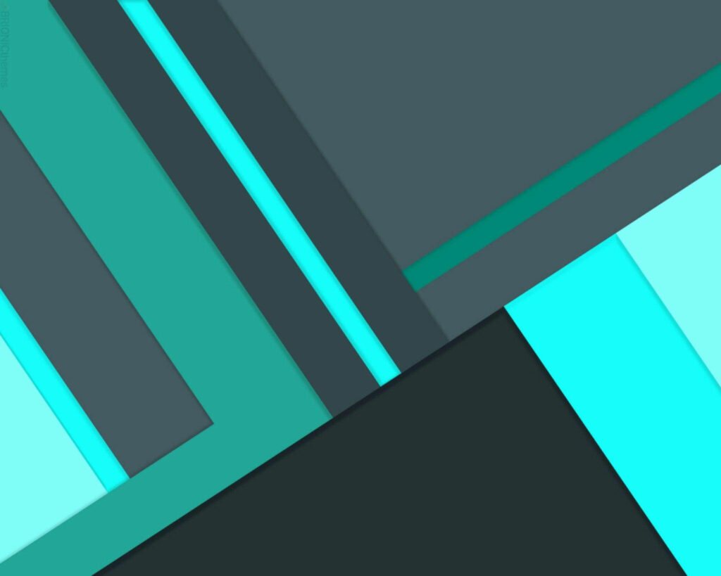 Modern Teal & Gray Geometric Wallpaper - Stylish Background Design