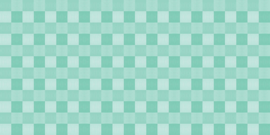 Modern Teal & White Checkered Wallpaper with Textured Grid Design