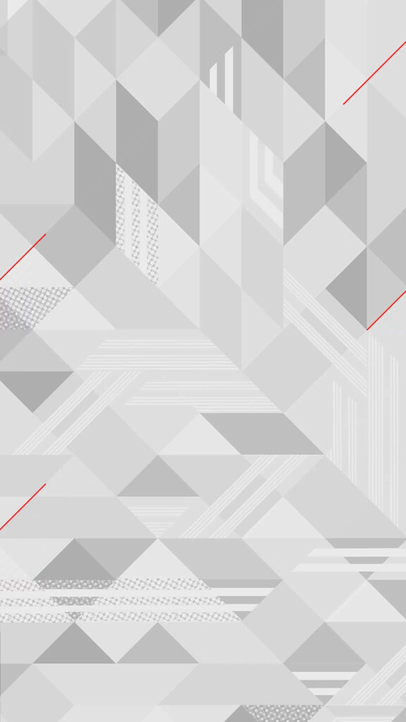 Elegant White Abstract Background with Grey Triangle Pattern Wallpaper