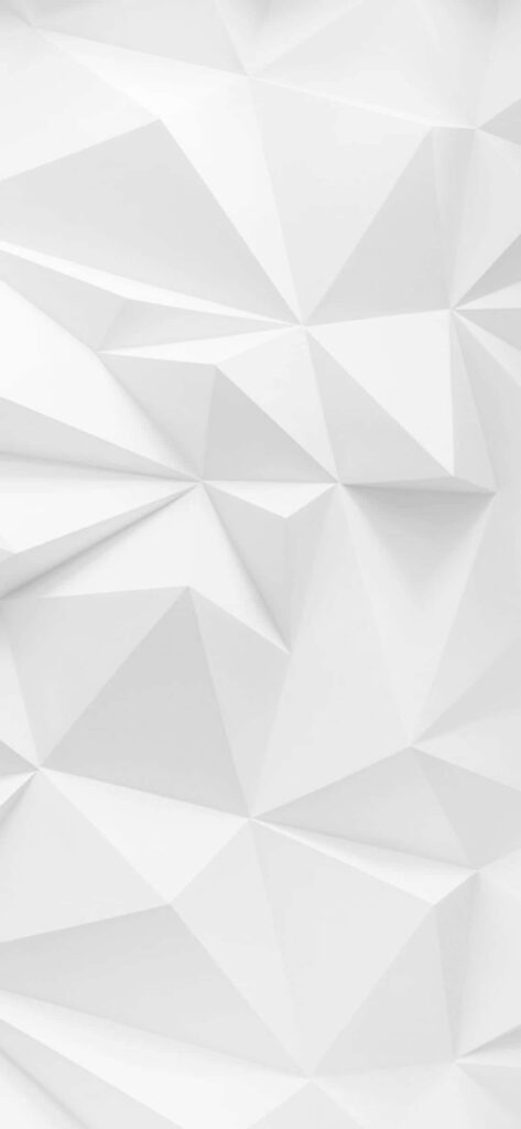 Modern White Geometric Wallpaper for iPhones - Elegant Background