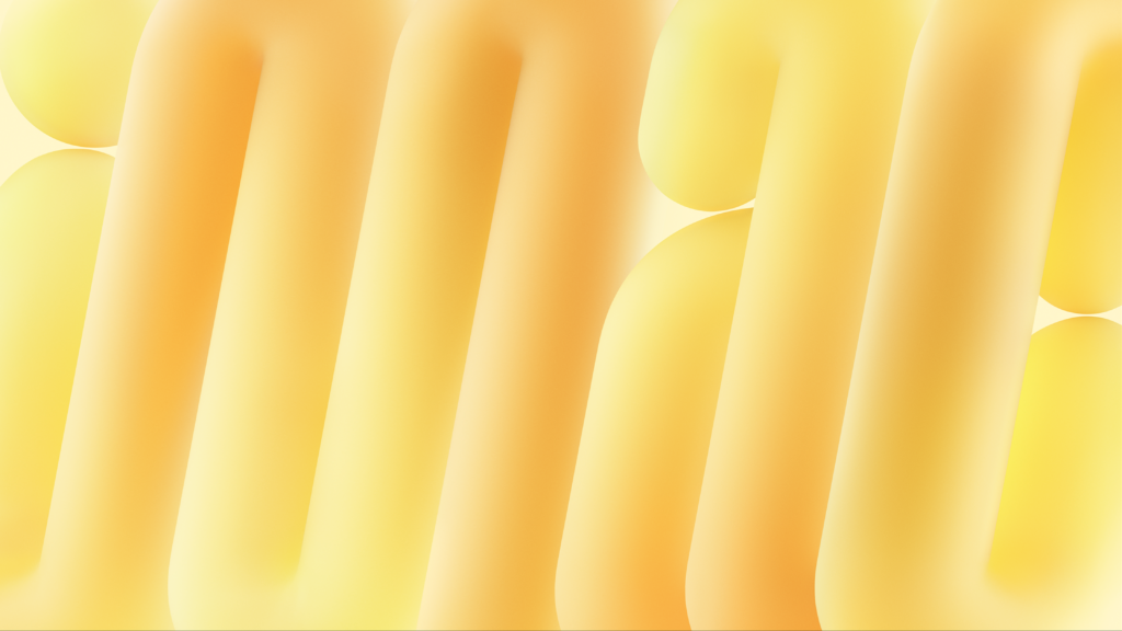 Warm Gradient Wallpaper: Smooth Minimalistic Background in Yellow & Orange