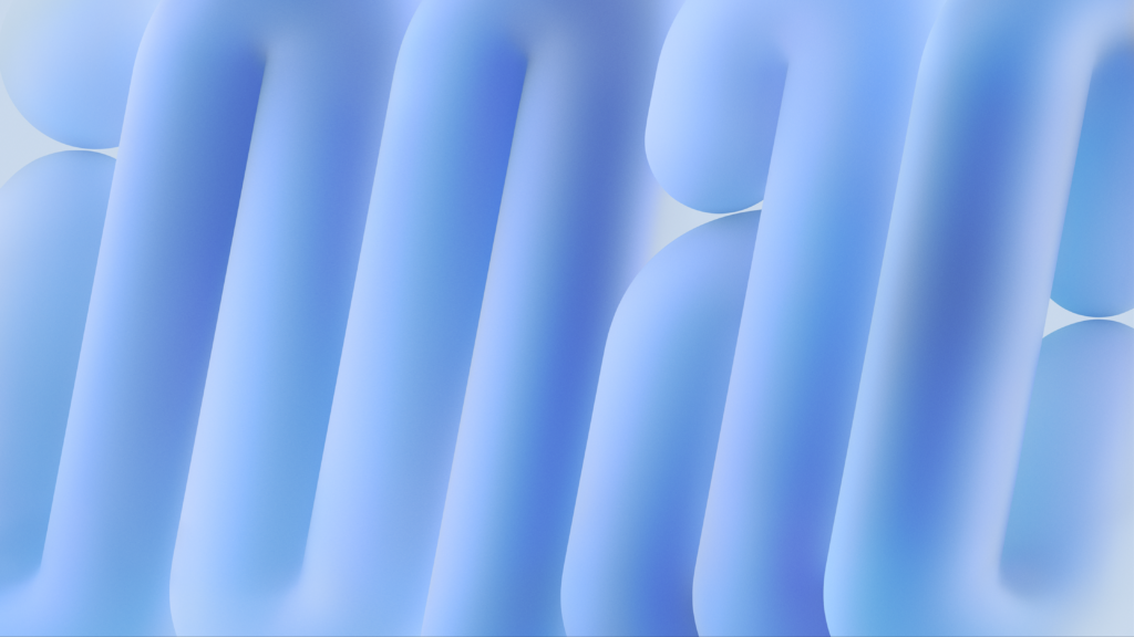 Calming iMac 2024 Wallpaper: Abstract Blue Background Design