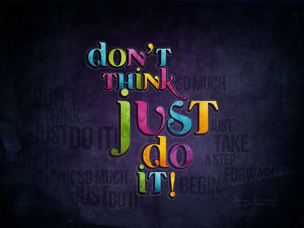 Motivational Quotations on an Abstract, Artsy HD Background Wallpaper