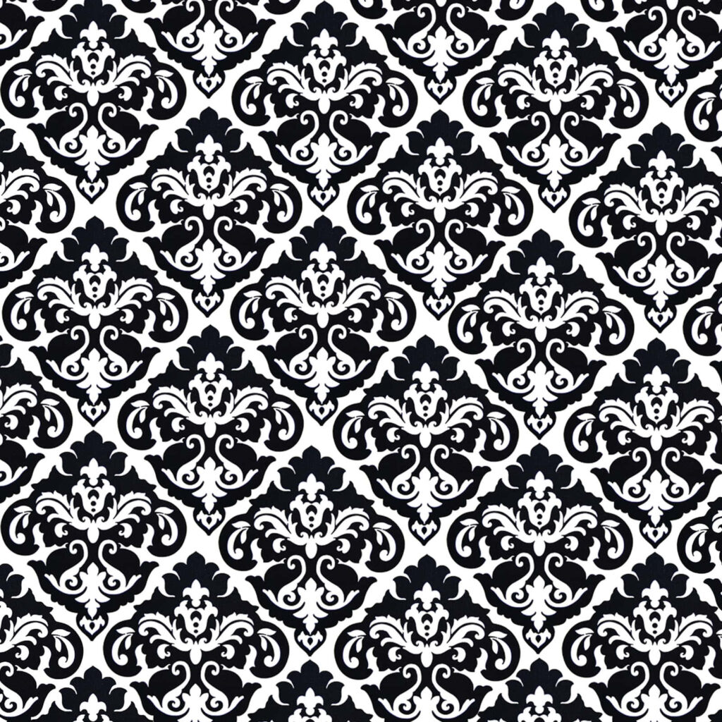 Monochrome Symphony: Elegant Black and White Wallpaper Design