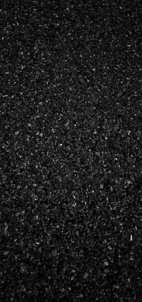 Textured Monochrome Wallpaper: Small Stones & Gravel Background