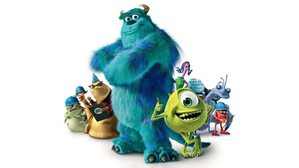 Monsters University Wallpaper: Mike & Sulley with Classmates