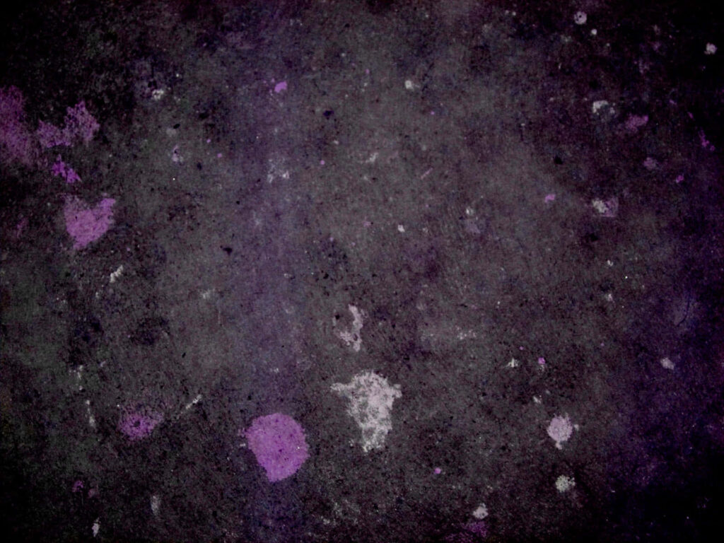 Moody Grunge Wallpaper: Dark Textured Background with Purple Splotches