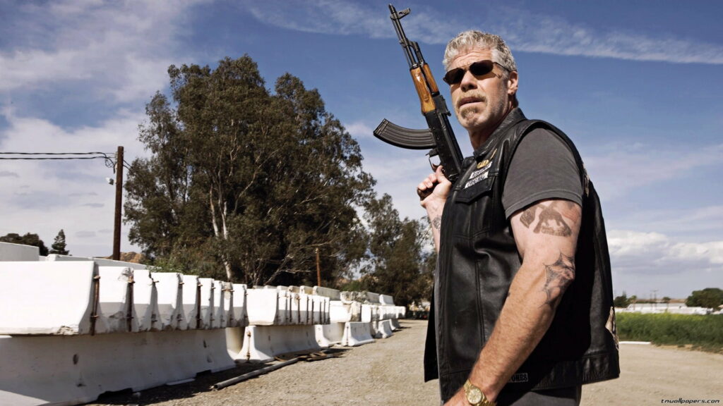 Revolutionary Legacy: Immortalizing the Sons of Anarchy in an HD Wallpaper Background