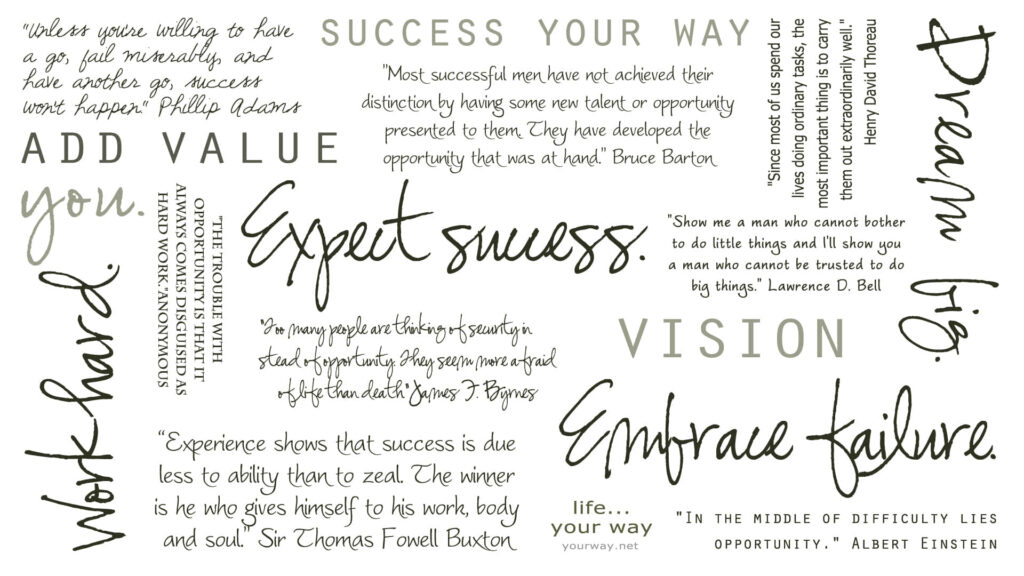 Motivational Life Quotes Wallpaper: Inspire Success & Embrace Failure