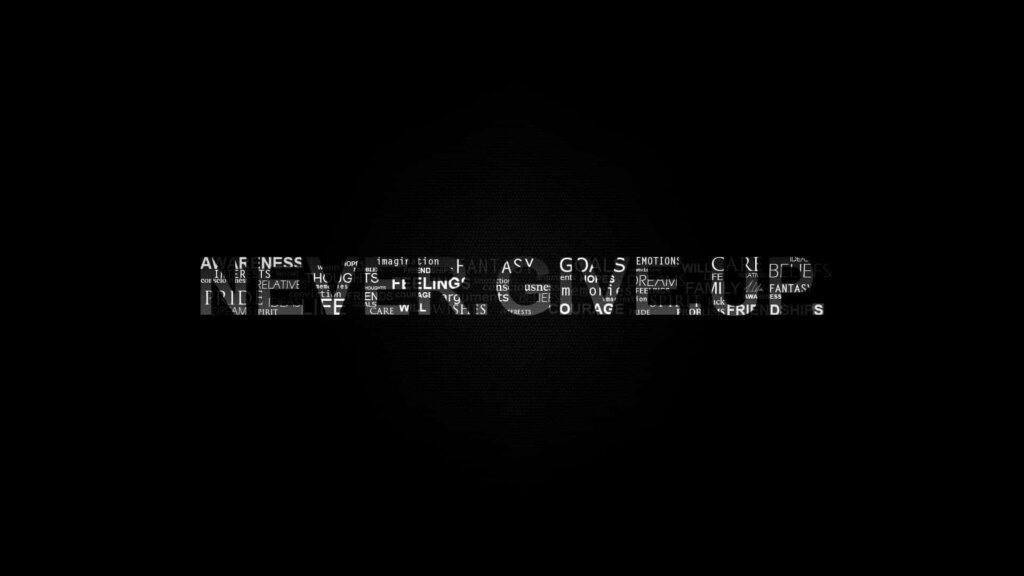 Motivational NEVERGIVEUP Wallpaper on Black Background