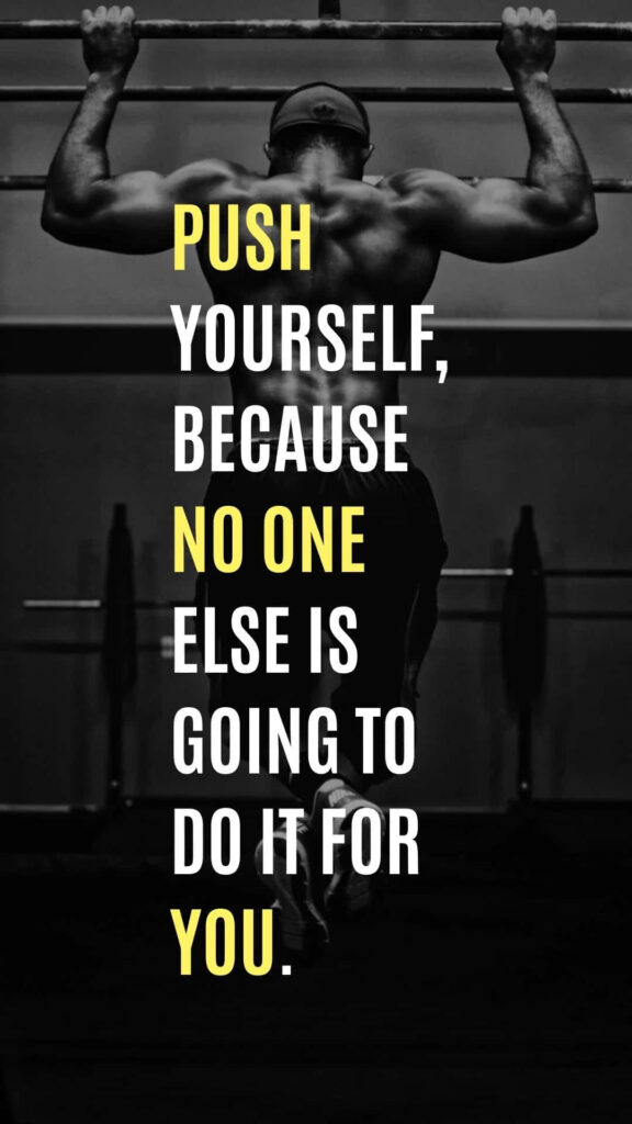 Motivational Pull-Up Wallpaper: Push Yourself to Achieve Goals