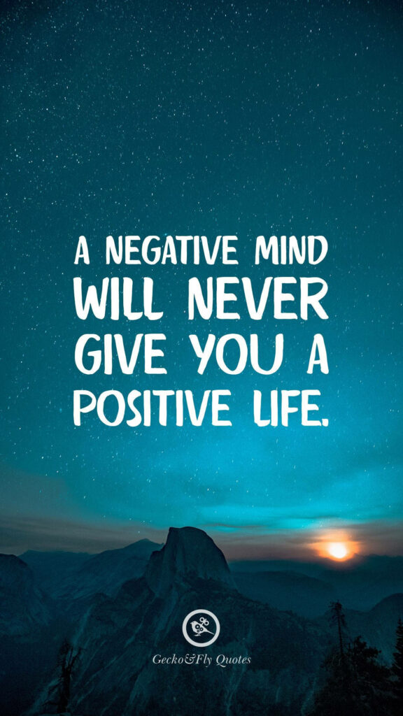 Motivational Night Sky iPhone Wallpaper: Positivity & Inspiration
