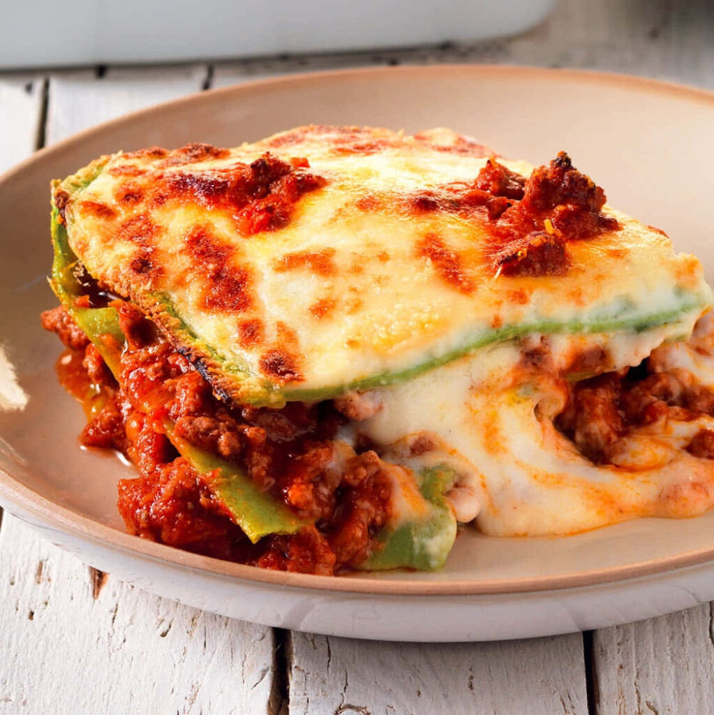 Mouthwatering Lasagna Alla Bolognese Wallpaper for Food Lovers