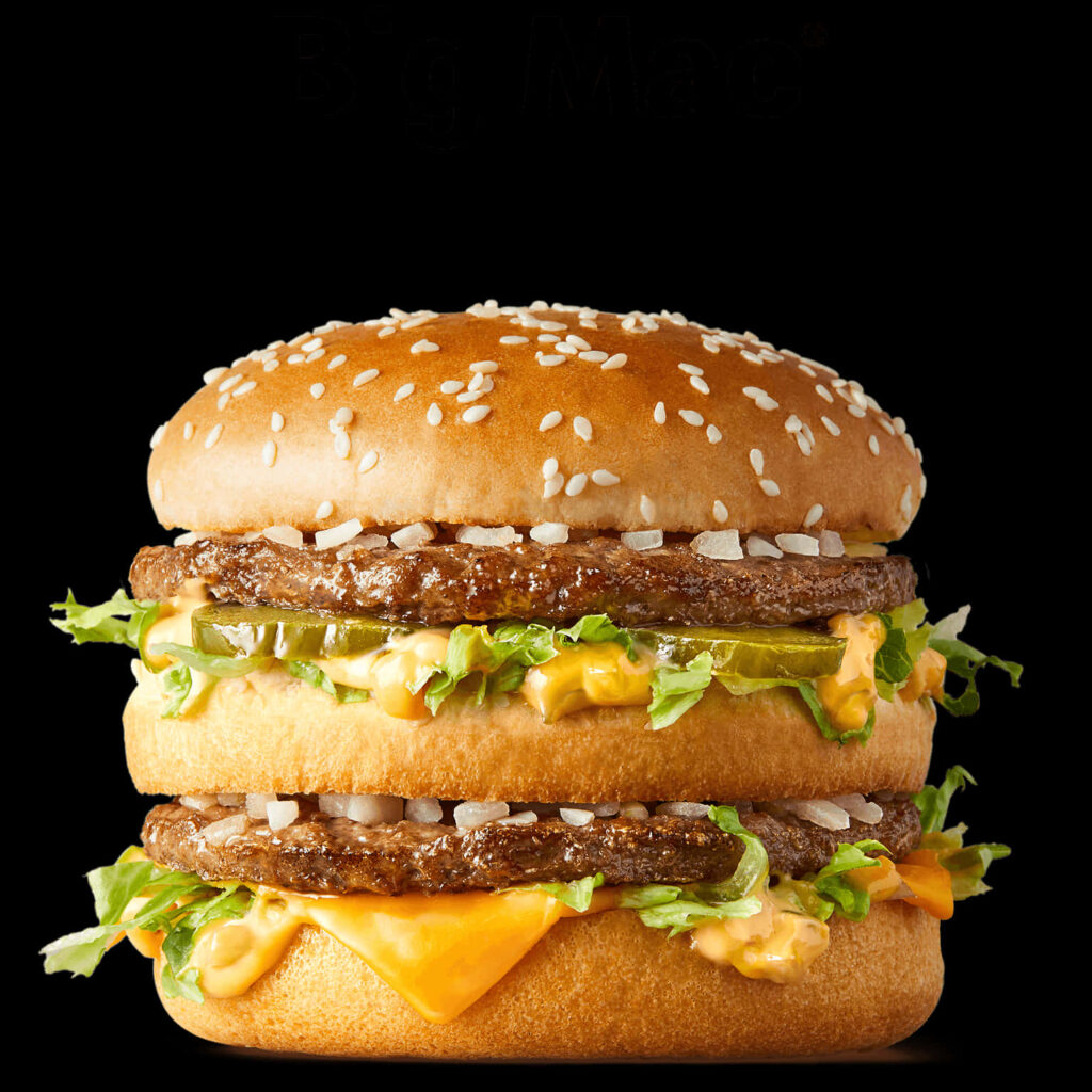 Delicious McDonald's Big Mac Wallpaper: A Mouthwatering Feast