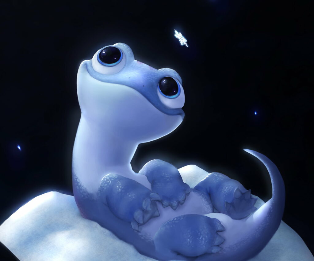 Enchanting HD Wallpaper: Bruni Stars in Frozen 2