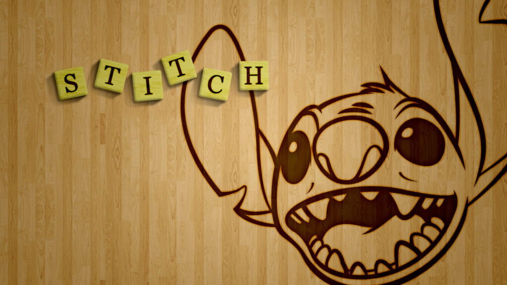 Cuteness Overload: Lilo & Stitch - A Vibrant HD Wallpaper to Jazz Up Your Devices!