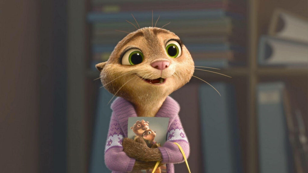 Mrs. Otterton's Hopeful Family Photo – Zootopia Wallpaper Background