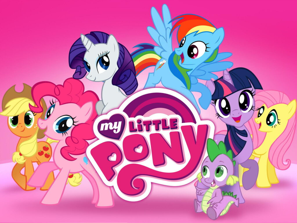 Magical Friendship: An HD Wallpaper Showcase with the Seven Iconic Characters of My Little Pony: Friendship is Magic