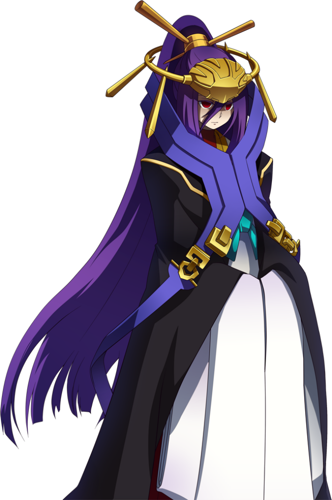 Mysterious Anime Character with Golden Crown - Enigmatic Wallpaper