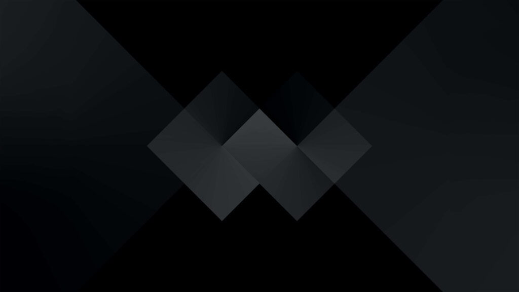 Elegant Dark Abstract Wallpaper: Overlapping Geometric Shapes