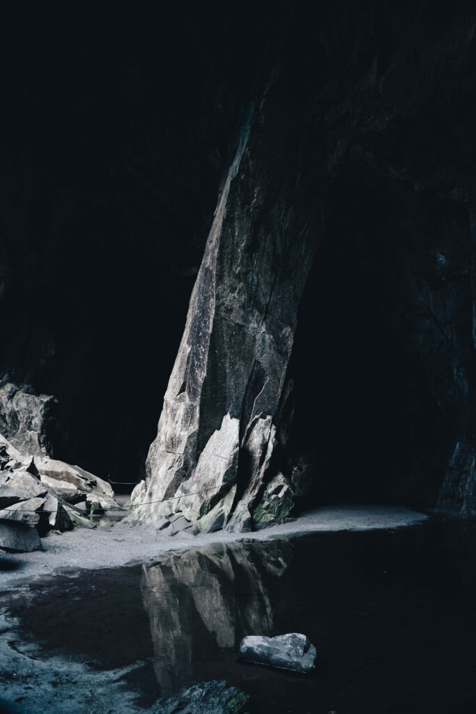 Mystic Cave Wallpaper: Enigmatic Beauty & Tranquil Reflections