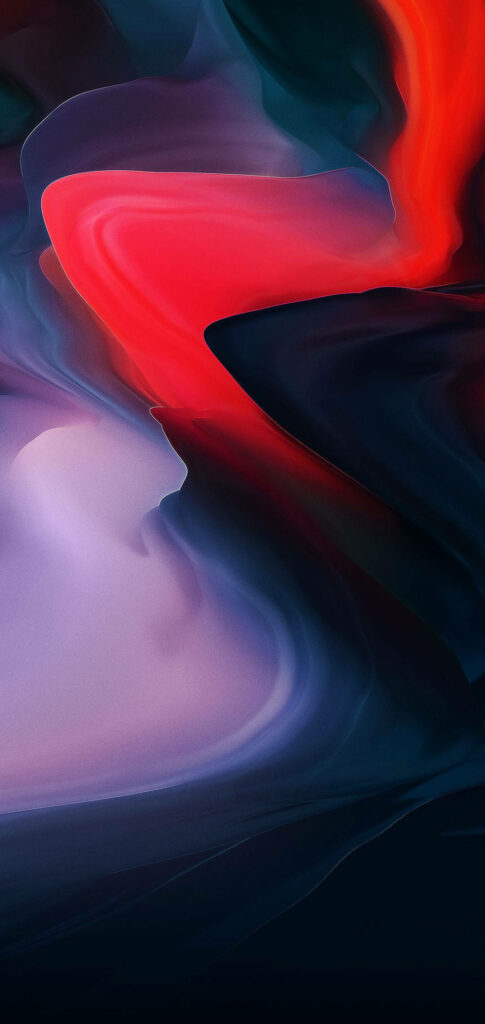 Gloomy Abstractions: Immersive OnePlus 9R Background Artwork Wallpaper
