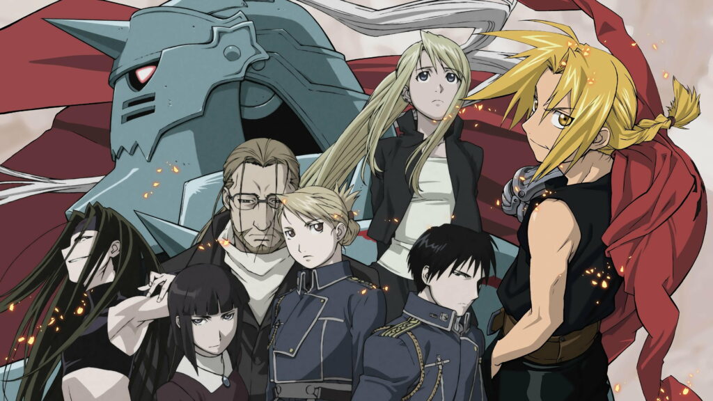 Alchemy Unleashed: A Captivating Full Metal Alchemist Tribute in Spectacular 4K Wallpaper