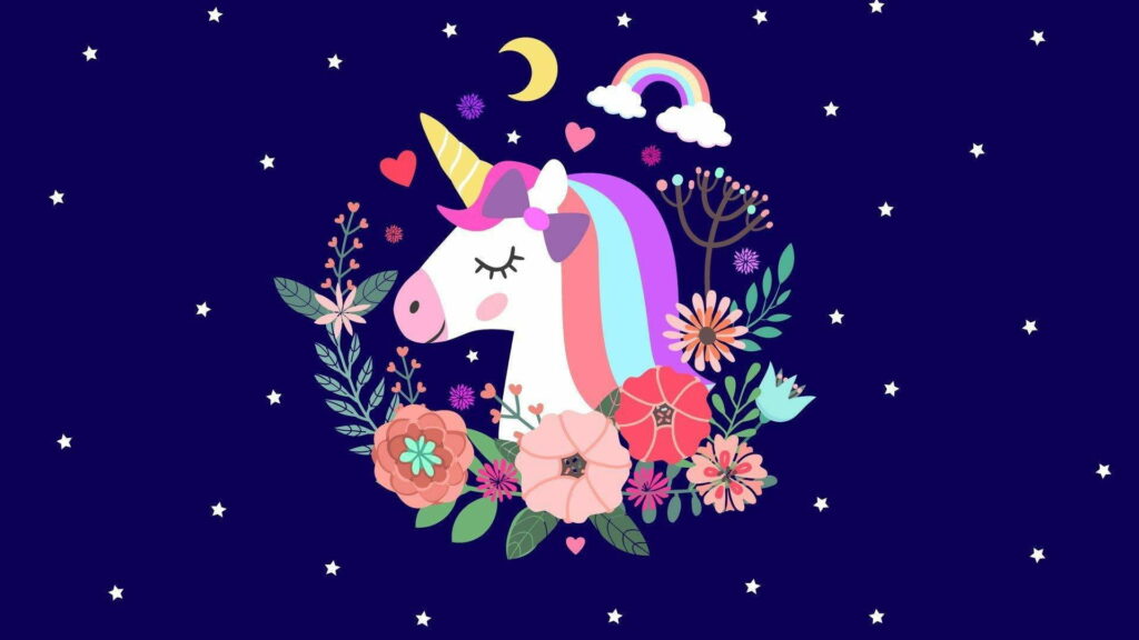 Magical HD Wallpaper: Adorable Real Unicorn Face for your PC