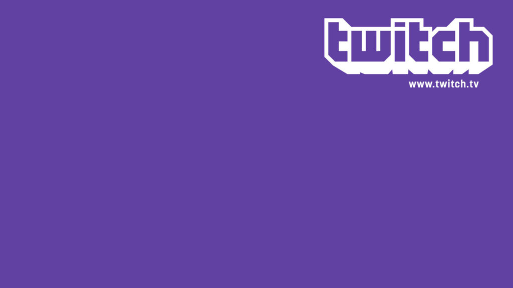 Purple Hues: A Stylish Twitch Font Displayed on Signature White - High Definition Twitch Background Wallpaper