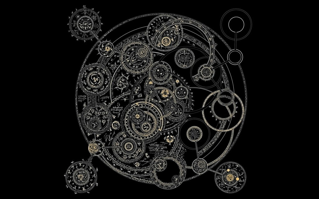 Gallifrey's Timeless Mandala: An HD Wallpaper Tribute to Doctor Who