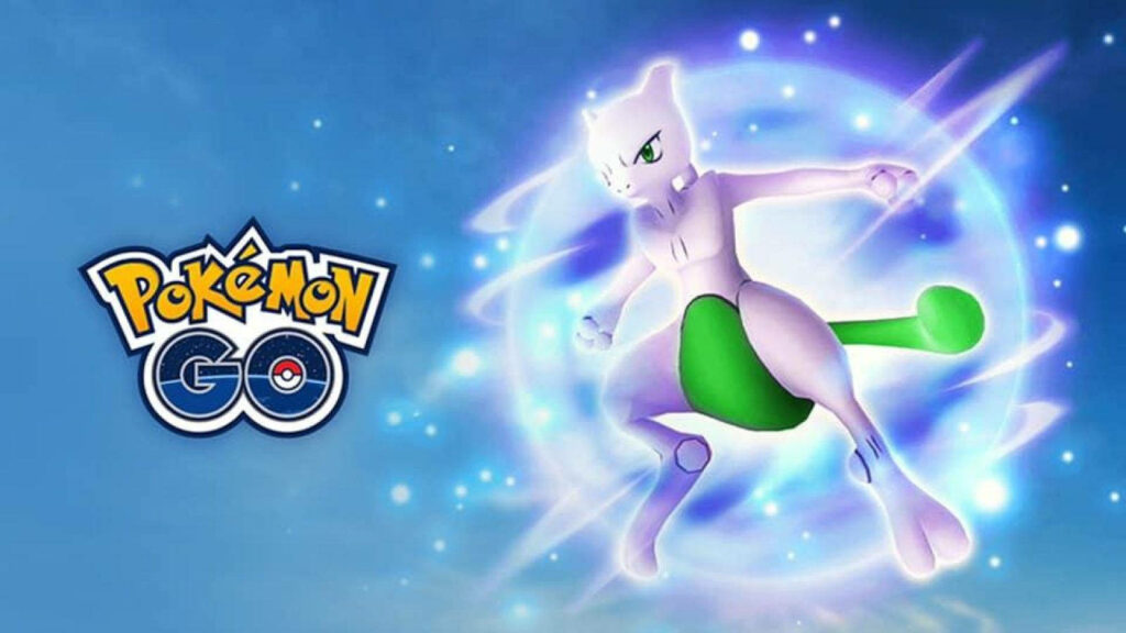 Legendary Shiny Mewtwo Illuminates the Pokemon Go Universe with Mesmerizing Glow Wallpaper