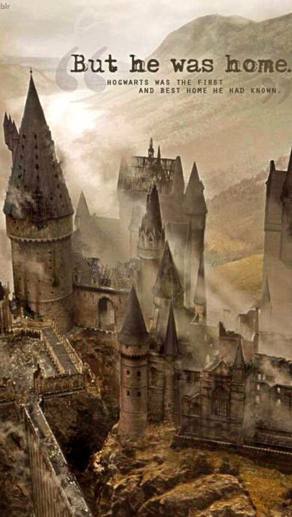 Nostalgic Hogwarts iPhone Wallpaper: Magical Home Vibes