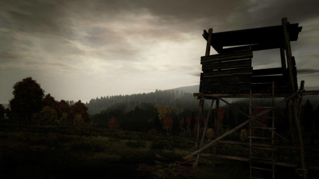 The Enigma of the Forgotten Forest Fortress: A Bewitching Dayz Desktop Delight Wallpaper
