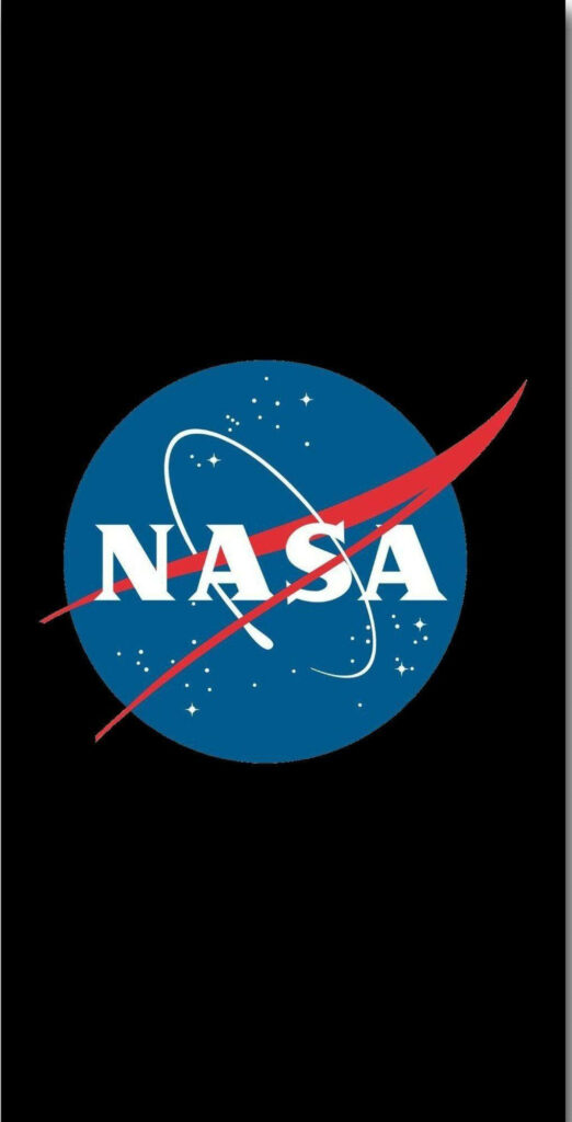 NASA Logo Wallpaper: Minimalist Design for Space Enthusiasts