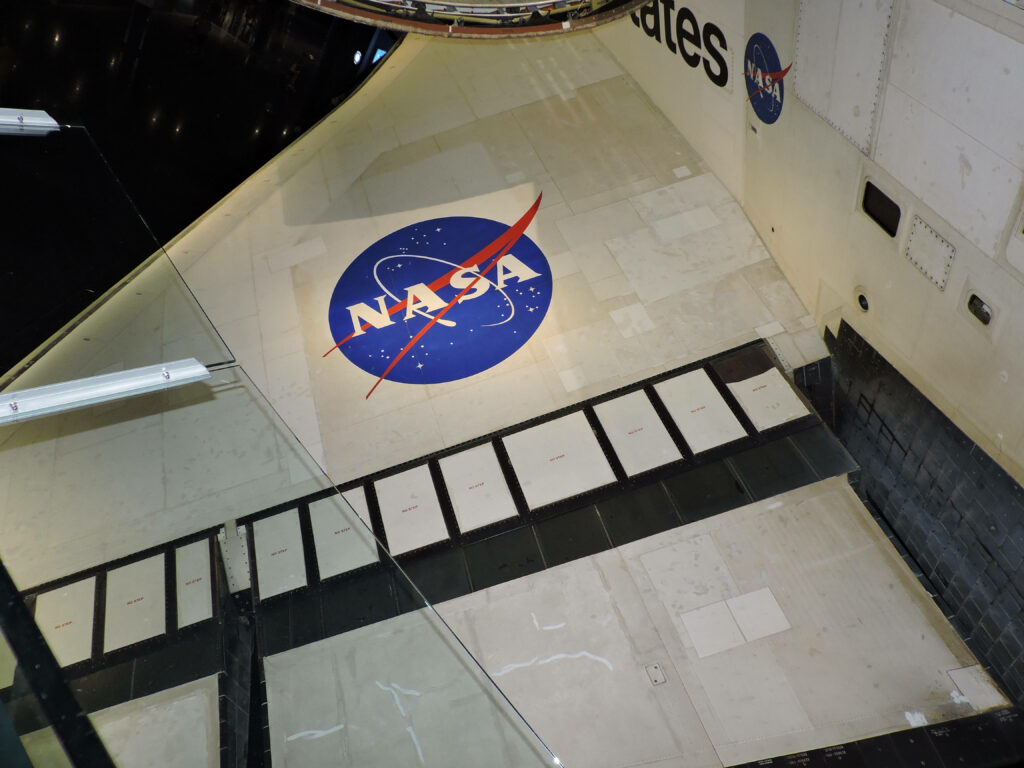 Nasa Space Shuttle Wallpaper: Iconic Design at Kennedy Space Center
