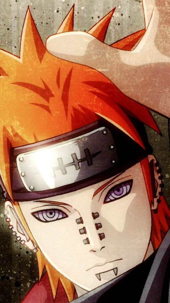 Nagata: A Vibrant Naruto-Inspired HD Anime Phone Wallpaper