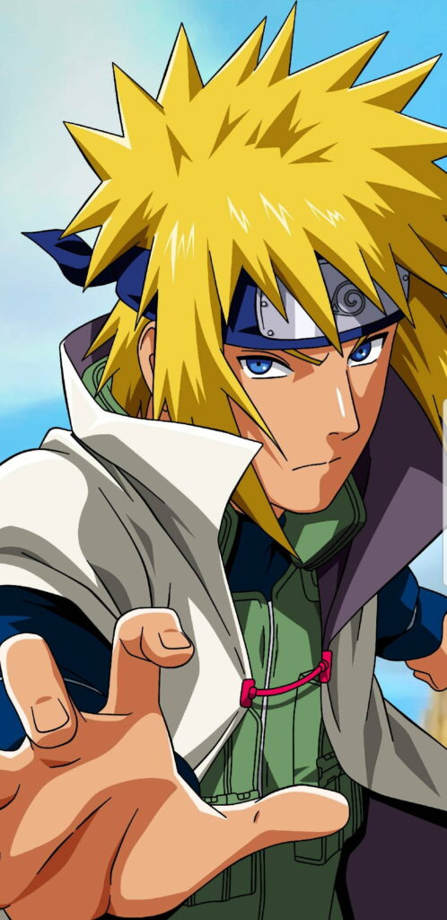Minato Namikaze: Immortal Hokage's Portrait for Anime enthusiasts - High Definition Naruto Wallpaper for Mobile Devices