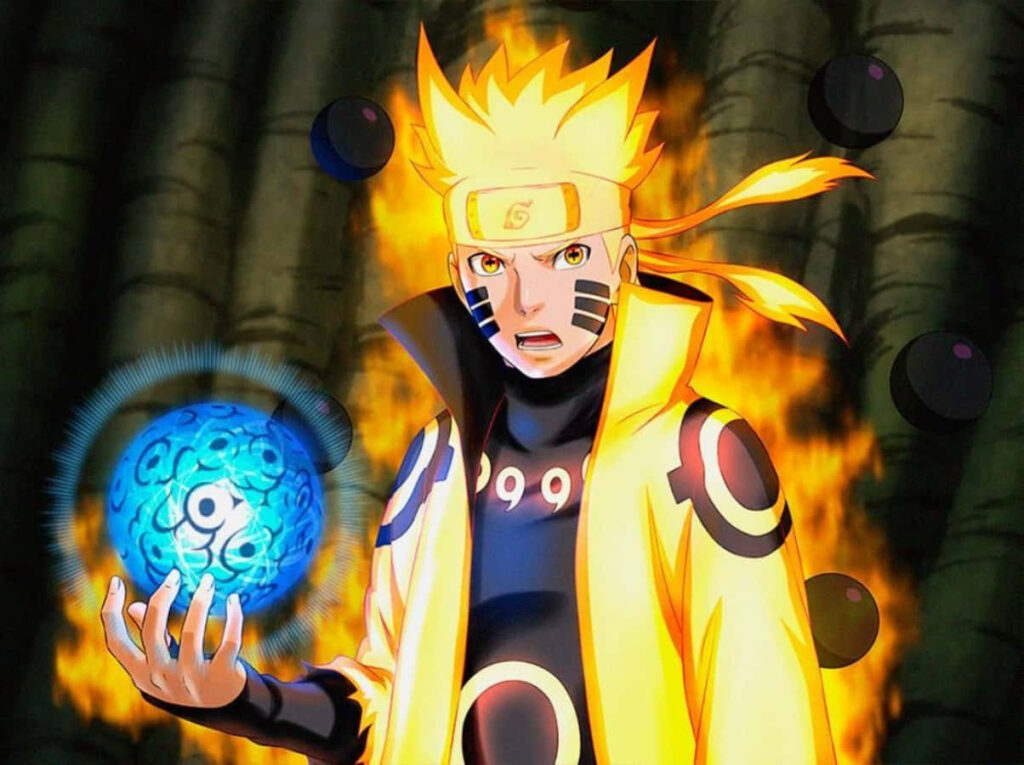 Legendary Naruto: Master of the Six Paths - Mesmerizing Sage of Six Paths Background Image Wallpaper