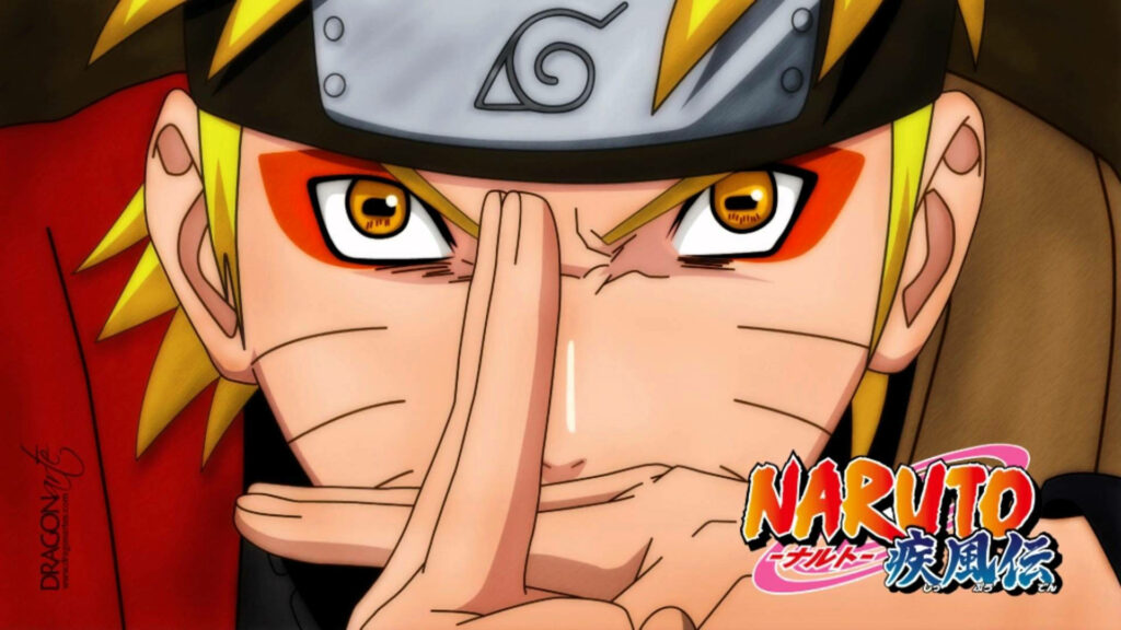 Naruto Unleashed: Mastering Sage Mode in a Dope Anime Background Wallpaper