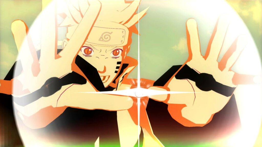 Naruto Shippuden: Unleashing the Radiant Rasengan – A Mesmerizing 4K Display Wallpaper