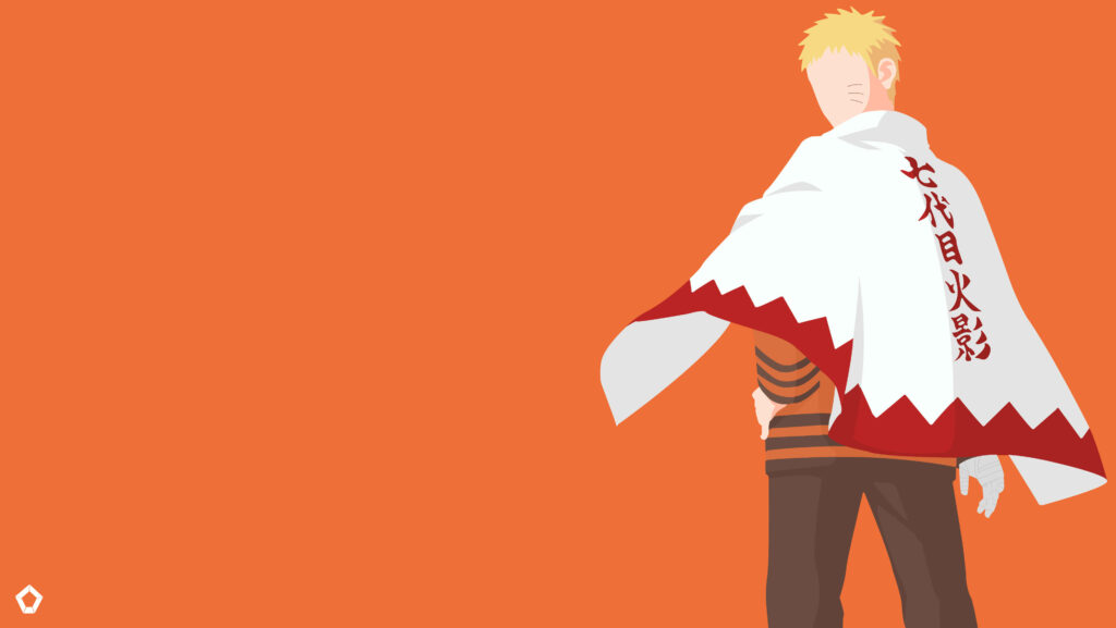 Naruto's Powerful Hokage Transformation in Vibrant 4k PC Background Wallpaper