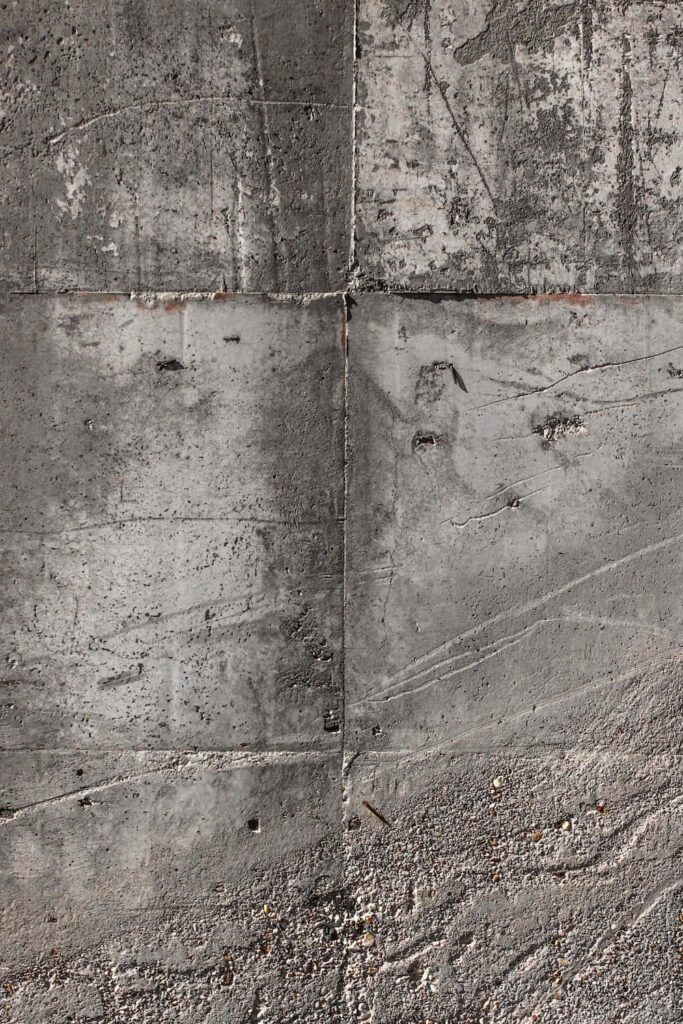 Natural Grey Concrete Texture Wallpaper: Rugged Cracks & Patterns