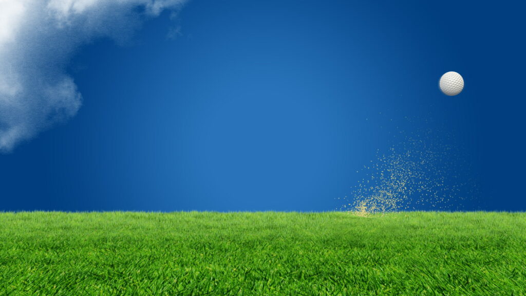 Vibrant Nature's Playground: Blue-Green Grass, Sporting Activity, and Ball Bliss - HD Wallpaper Background