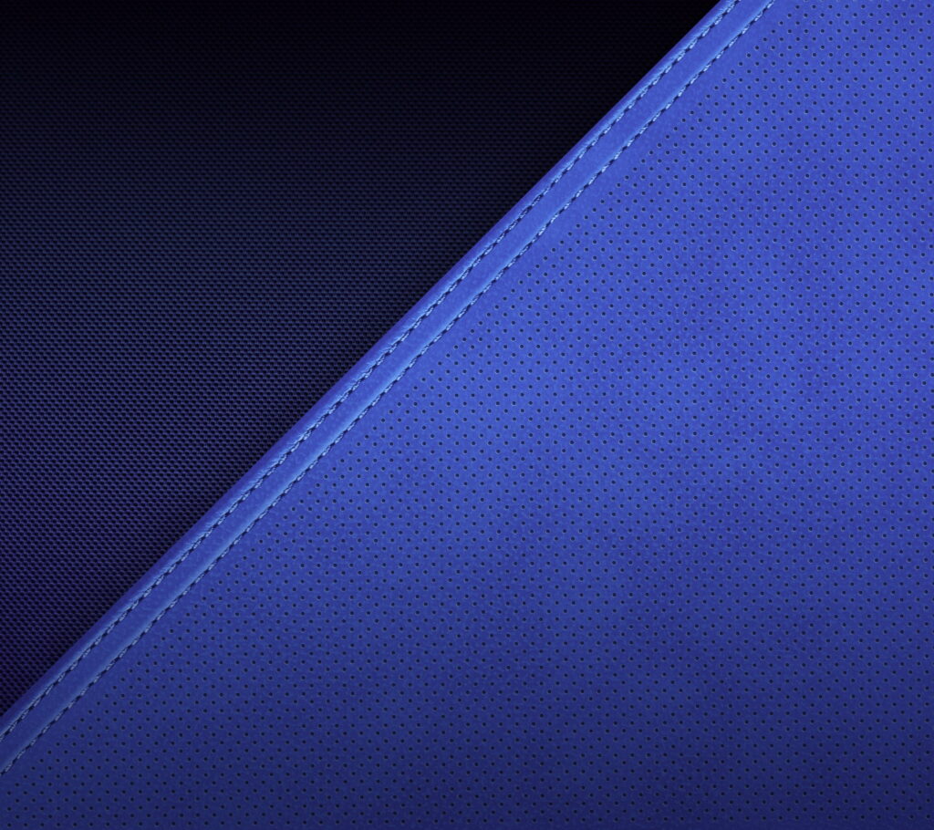 Azure Symphony: A Captivating HD Wallpaper showcasing Harmonious Navy Blue Lines