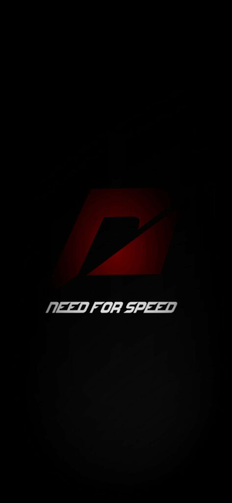 Dynamic Need for Speed Wallpaper: Iconic Logo on Dark Background