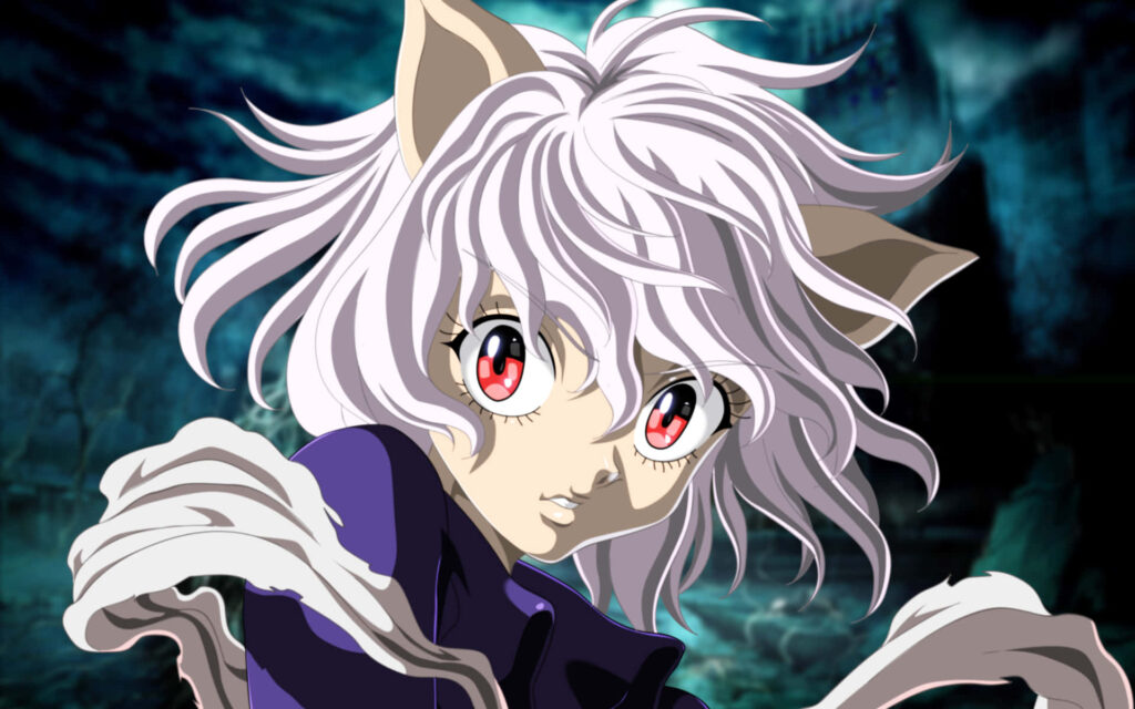 Neferpitou: Captivating Hunter x Hunter Wallpaper Background
