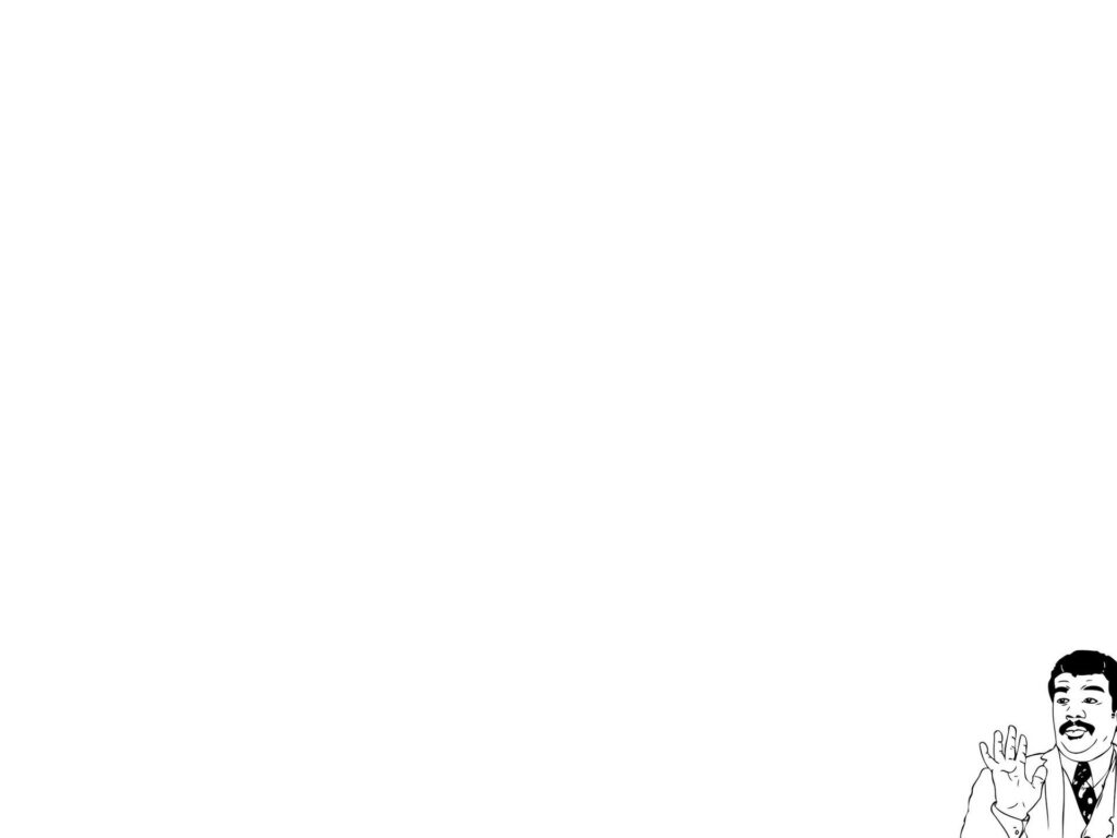 Iconic Figure: Neil deGrasse Tyson's Miniature Sketch Adds Charm to Plain White Background Wallpaper