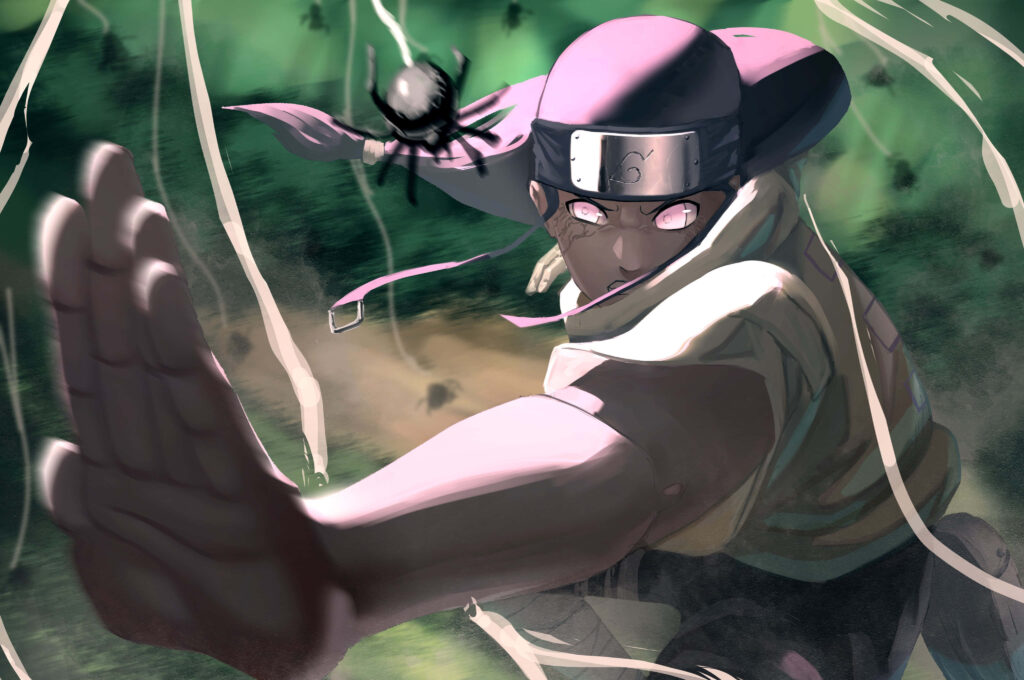 Heroic Neji Hyuga: Joining Forces to Save Sasuke from Orochimaru - Striking Naruto Shippuden Scene Wallpaper